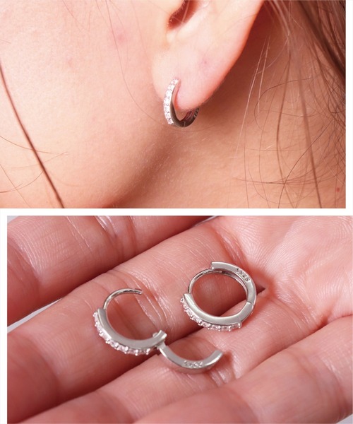 BAYBLO（ベイブロ）の「(EL)【ユニセックス】シルバー925 デザイン ピアス[2個入り/両耳用]（ピアス（両耳用）・レディース・シルバー系その他/シルバー系その他2/シルバー系その他3/シルバー系その他4/シルバー系その他5/シルバー系その他6/シルバー系その他7/その他8/その他9/その他10/その他11/その他12/その他13/その他14/その他15/その他16/その他17/その他18/その他19/その他20/その他21/その他22/その他23/その他24/その他25/その他26/その他27/その他28/その他29/その他30/その他31/その他32/その他33/その他34/その他35/その他1/その他2/その他3/その他4・FREE）」の12枚目の写真