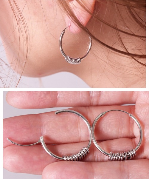 BAYBLO（ベイブロ）の「(EL)【ユニセックス】シルバー925 デザイン ピアス[2個入り/両耳用]（ピアス（両耳用）・レディース・シルバー系その他/シルバー系その他2/シルバー系その他3/シルバー系その他4/シルバー系その他5/シルバー系その他6/シルバー系その他7/その他8/その他9/その他10/その他11/その他12/その他13/その他14/その他15/その他16/その他17/その他18/その他19/その他20/その他21/その他22/その他23/その他24/その他25/その他26/その他27/その他28/その他29/その他30/その他31/その他32/その他33/その他34/その他35/その他1/その他2/その他3/その他4・FREE）」の20枚目の写真
