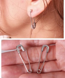 (EL)【ユニセックス】シルバー925 デザイン ピアス[2個入り/両耳用]
