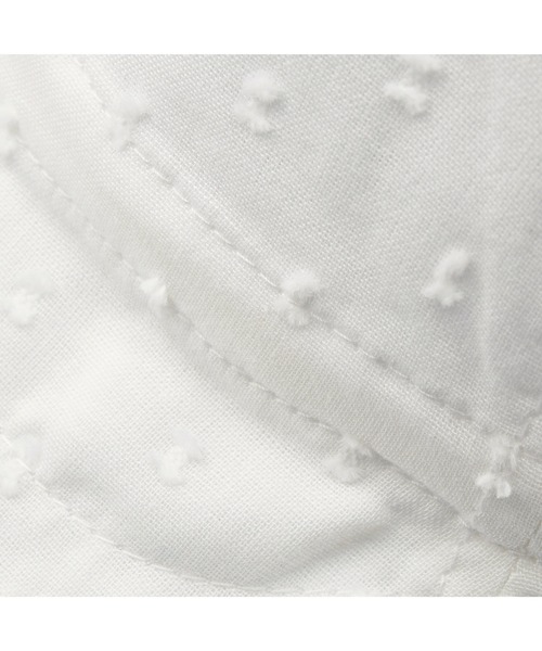 MIKI HOUSE（ミキハウス）の「チューリップハット（ハット・キッズ・ホワイト・S(40-44cm)/M(44-48cm)）」の4枚目の写真