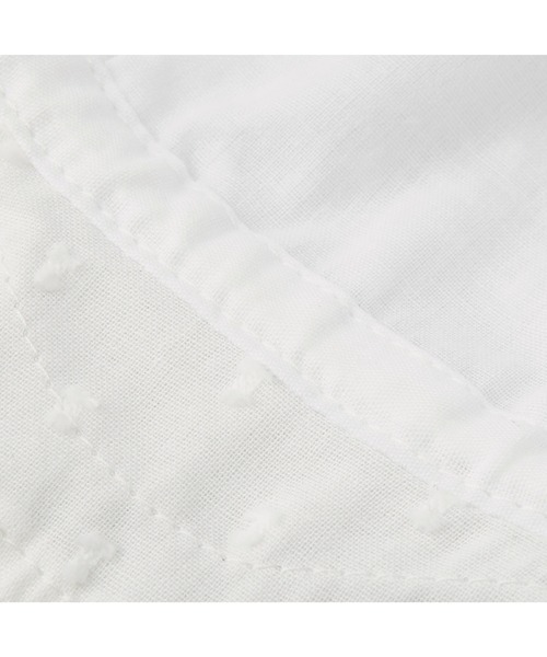 MIKI HOUSE（ミキハウス）の「チューリップハット（ハット・キッズ・ホワイト・S(40-44cm)/M(44-48cm)）」の5枚目の写真