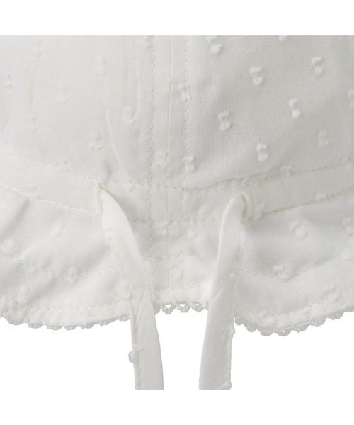 MIKI HOUSE（ミキハウス）の「チューリップハット（ハット・キッズ・ホワイト・S(40-44cm)/M(44-48cm)）」の10枚目の写真