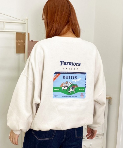 apres jour（アプレジュール）の「アソート袖ボリュームスウェット【ZOZOTOWN限定アイテム】（スウェット・レディース・ブラック/ダークブラウン/ブルー/アイボリー/その他/クリーム/ラベンダー/ホワイト系その他/ダークブルー/ブルー系その他/パープル系その他・X-LARGE/フリー）」の19枚目の写真