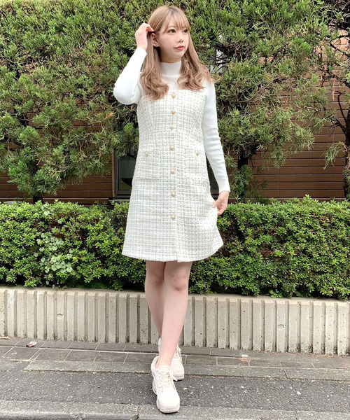 TITTY&CO.（ティティーアンドコー）の「【titty&Co.PETIT】ツイード  