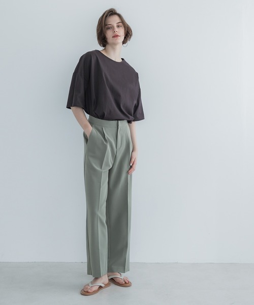 サイドスリットビッグTシャツ COTTON from the US（Tシャツ