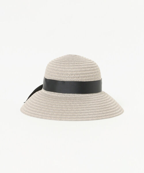 Ray BEAMS（レイビームス）の「Ray BEAMS / リボン ハット（ハット・レディース・ブラウン/ライトグレー/ナチュラル・ONE SIZE）」の10枚目の写真