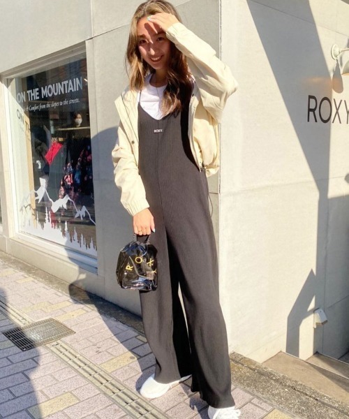ROXY(ロキシー)の「SPRINKLING/ロキシー ジャケット マウンテンパーカー マンパ(ブルゾン・レディース・カーキ/ベージュ/ホワイト・LARGE/SMALL/MEDIUM)」の9枚目の写真