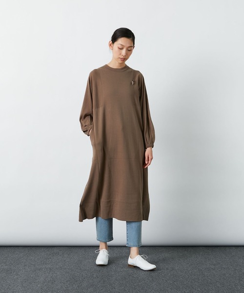 セール Loisir ロワズィール のファッション Loisir ロワズィール のワンピース パフスリーブニットワンピース B0112lka706 をセール価格で購入できます Adieu Tristesse パフスリーブニットワンピース ワンピース アウトレット 激安通販