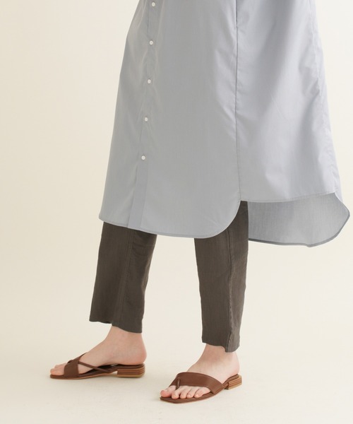 Kelen(ケレン)の「「KELEN / ケレン」リネンレーヨンイージーパンツ"Alto Linen"(その他パンツ・レディース・チャコールグレー/ブラック/アイボリー/グレイッシュベージュ・S/M/L/XS)」の3枚目の写真