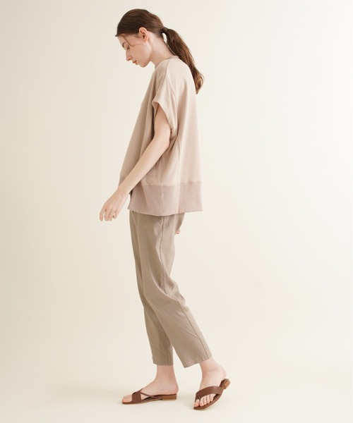 Kelen(ケレン)の「「KELEN / ケレン」リネンレーヨンイージーパンツ"Alto Linen"(その他パンツ・レディース・チャコールグレー/ブラック/アイボリー/グレイッシュベージュ・S/M/L/XS)」の9枚目の写真