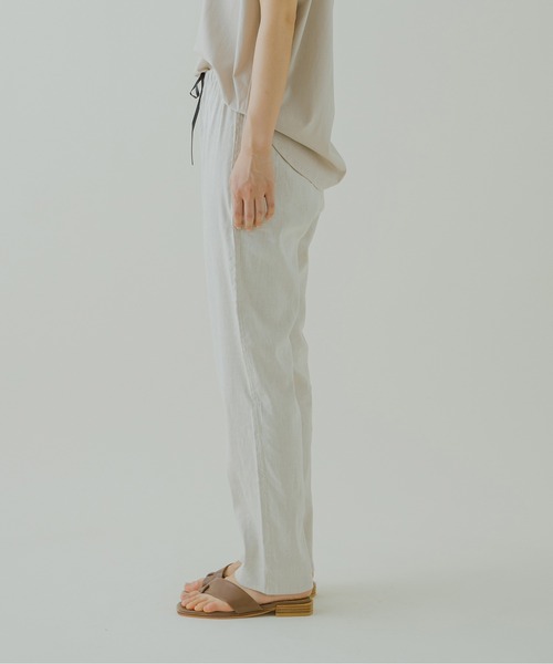 Kelen(ケレン)の「「KELEN / ケレン」リネンレーヨンイージーパンツ"Alto Linen"(その他パンツ・レディース・チャコールグレー/ブラック/アイボリー/グレイッシュベージュ・S/M/L/XS)」の15枚目の写真