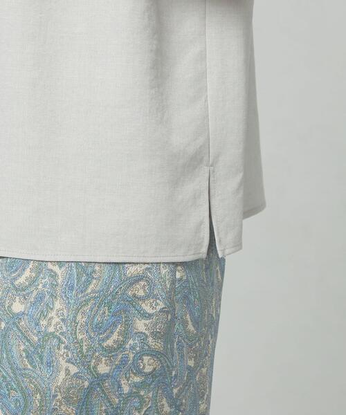 closet story（クローゼットストーリー）の「＜closet story＞フロントタック ブラウス（シャツ/ブラウス・レディース・ライトグレー/ネイビー/クリーム・FREE）」の16枚目の写真