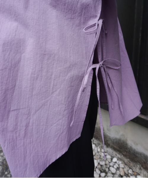 AZUL ENCANTO(アズールエンカント)の「バンドカラー袖ボリュームブラウス(シャツ/ブラウス・レディース・ホワイト/ベージュ/パープル・FREE)」の21枚目の写真