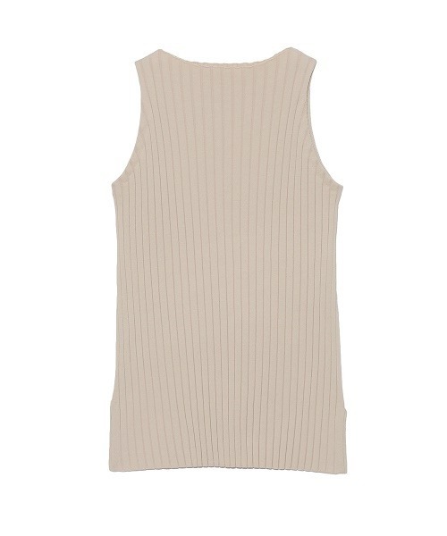 Mila Owen（ミラオーウェン）の「アメスリリブタンクトップ（ニット/セーター・レディース・ブラック/パープル/マルチ/ライトベージュ・1/0）」の18枚目の写真