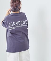 【CONVERSE】シルケットバックロゴTee