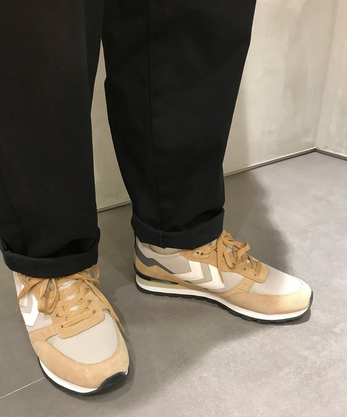 hummel(ヒュンメル)の「hummel/ヒュンメル THOR/ソー(スニーカー・メンズ・ブラック×ホワイト/ベージュ/グレー/ホワイト系その他/グレー系その他/ホワイト×レッド・25cm/27cm/25.5cm/26.5cm/28cm/23cm/24cm/22.5cm)」の6枚目の写真