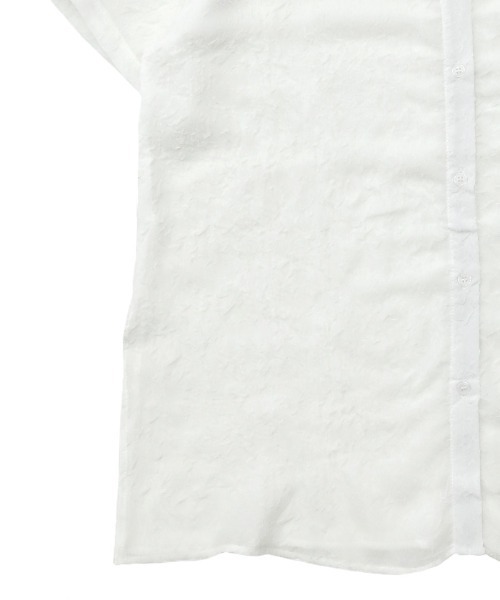 select MOCA(セレクトモカ)の「ニュアンス柄シアーシャツ(シャツ/ブラウス・レディース・ホワイト/ネイビー/アイボリー/ブラック・FREE)」の21枚目の写真