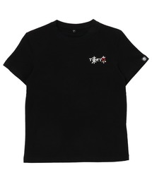 PR01.（ピーアールワン）の「HIPANDA ハイパンダ キッズ HIPANDA力士 バックプリント 半袖Tシャツ（Tシャツ/カットソー）」