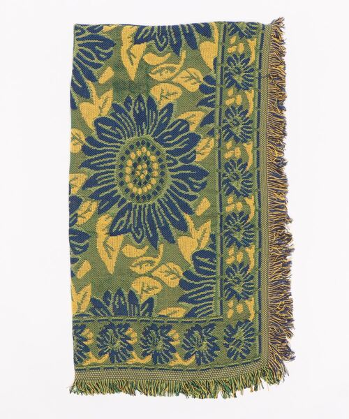 aimoha（アイモハ）の「ヨーロピアンスタイルソファカバー（ブランケット・メンズ・ホワイト/イエロー・FREE）」の6枚目の写真