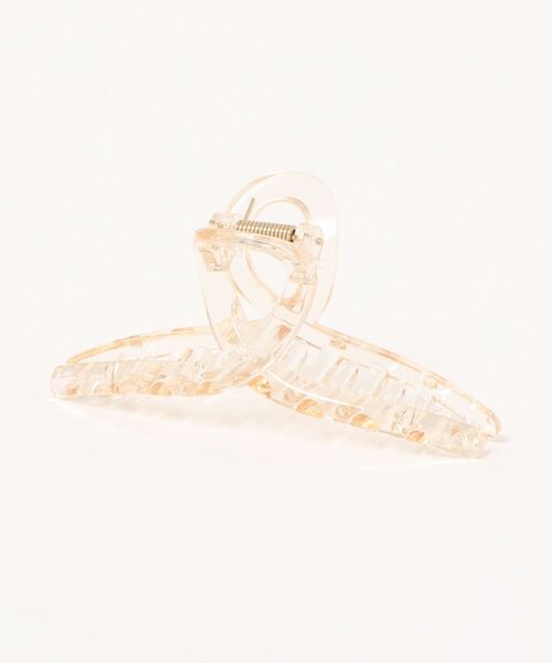 flower（フラワー）の「ラウンドヘアクリップ（バレッタ/ヘアクリップ・レディース・アイボリー/クリア/パープル/ベージュ・FREE）」の9枚目の写真