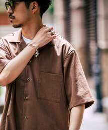 URBAN RESEARCH | ドライメランジオープンカラーショートスリーブシャツ(シャツ/ブラウス)