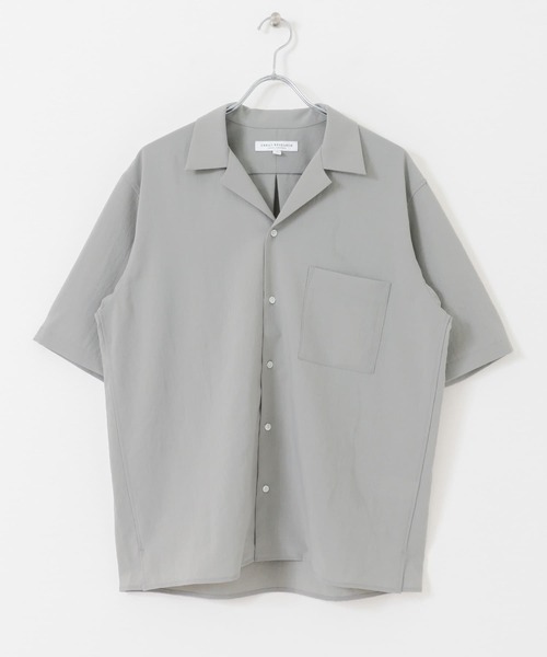 URBAN RESEARCH(アーバンリサーチ)の「ドライメランジオープンカラーショートスリーブシャツ(シャツ/ブラウス・メンズ・グレー系その他/ブラック/ブラウン系その他・MEDIUM/LARGE)」の13枚目の写真