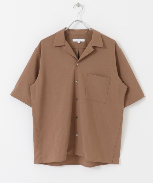 URBAN RESEARCH(アーバンリサーチ)の「ドライメランジオープンカラーショートスリーブシャツ(シャツ/ブラウス・メンズ・グレー系その他/ブラック/ブラウン系その他・MEDIUM/LARGE)」の15枚目の写真