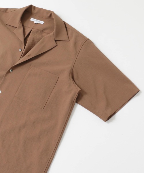 URBAN RESEARCH(アーバンリサーチ)の「ドライメランジオープンカラーショートスリーブシャツ(シャツ/ブラウス・メンズ・グレー系その他/ブラック/ブラウン系その他・MEDIUM/LARGE)」の16枚目の写真