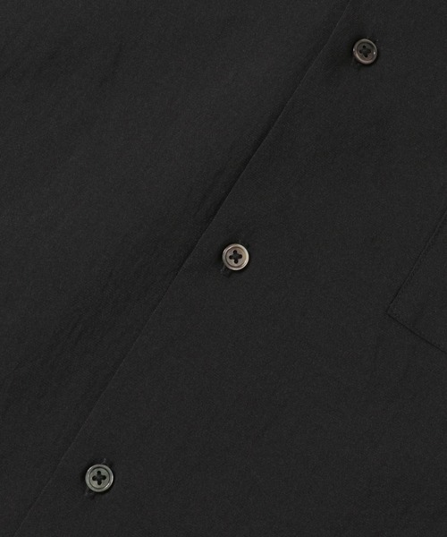 URBAN RESEARCH(アーバンリサーチ)の「ドライメランジオープンカラーショートスリーブシャツ(シャツ/ブラウス・メンズ・グレー系その他/ブラック/ブラウン系その他・MEDIUM/LARGE)」の21枚目の写真