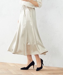 COMME CA ISM | サテンマーメイドスカート(スカート)