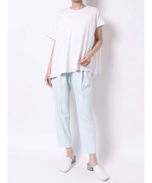 ELENDEEK（エレンディーク）の「フルダルテーパードパンツ（その他パンツ・レディース・ライトブルー/ミント/ライトベージュ・01/02）」の6枚目の写真