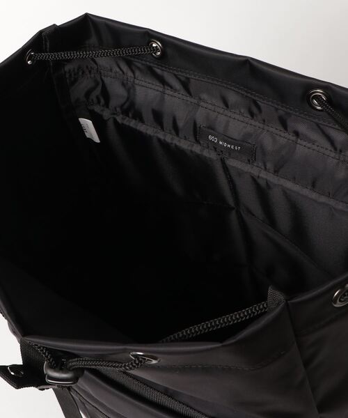 603（ロクマルサン）の「603 4ポケットナイロンリュック（バックパック/リュック・メンズ・ブラック・FREE）」の5枚目の写真