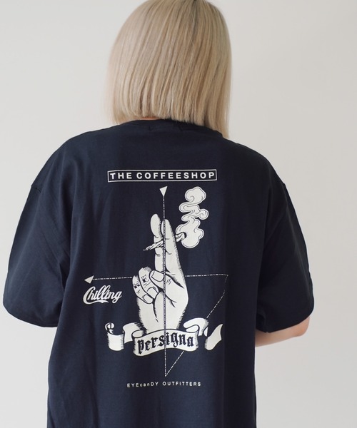 Port(ポート)の「【 eyedy / アイディー 】STAFF Tee (Tシャツ)(Tシャツ/カットソー・メンズ・ブラック/カーキ・XL/M/XXL/L)」の5枚目の写真