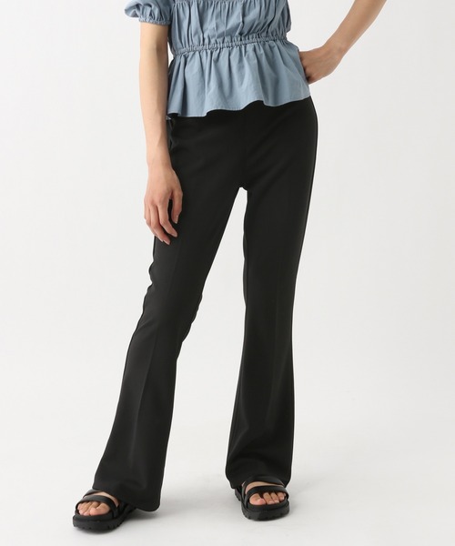 repipi armario（レピピ アルマリオ）の「カットジョーゼットフレアパンツ（その他パンツ・キッズ・ブラック/ミント・MEDIUM/SMALL/LARGE）」の2枚目の写真