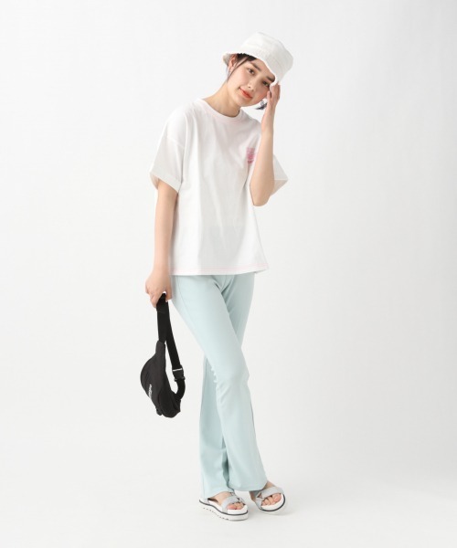 repipi armario（レピピ アルマリオ）の「カットジョーゼットフレアパンツ（その他パンツ・キッズ・ブラック/ミント・MEDIUM/SMALL/LARGE）」の11枚目の写真