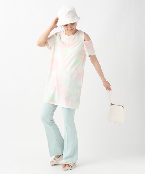 repipi armario（レピピ アルマリオ）の「カットジョーゼットフレアパンツ（その他パンツ・キッズ・ブラック/ミント・MEDIUM/SMALL/LARGE）」の12枚目の写真