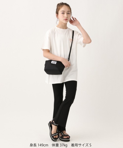 repipi armario（レピピ アルマリオ）の「カットジョーゼットフレアパンツ（その他パンツ・キッズ・ブラック/ミント・MEDIUM/SMALL/LARGE）」の15枚目の写真