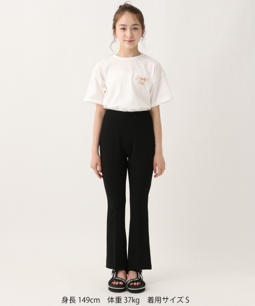 repipi armario（レピピ アルマリオ）の「カットジョーゼットフレアパンツ（その他パンツ・キッズ・ブラック/ミント・MEDIUM/SMALL/LARGE）」の16枚目の写真