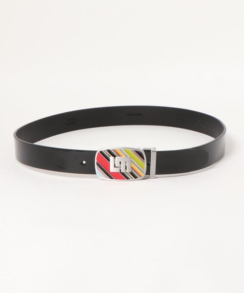 LOUD MOUTH ラウドマウス ロゴバックル ベルト ホワイト系