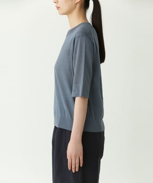 ニット セーター COTTON LINEN RAMIE レディース MARGARET HOWELL（マーガレットハウエル）の「RAMIE COTTON
