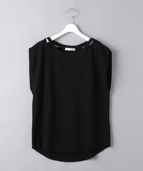 AEWEN MATOPH（イウエン マトフ）の「＜AEWEN MATOPH（イウエン マトフ）＞サーマル スリットネック カットソー（Tシャツ/カットソー・レディース・ホワイト/ライトブルー/ブラック/ピンク・FREE）」の16枚目の写真