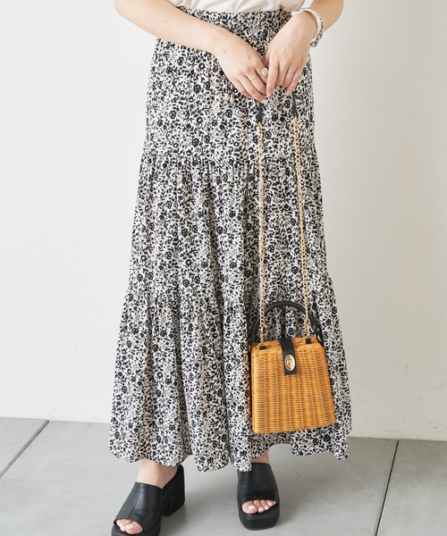 Chico（チコ）の「スクエアチェーンショルダーカゴバック（ショルダーバッグ・レディース・ベージュ/アイボリー/ブラック・FREE）」の14枚目の写真