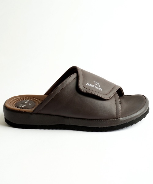 Arnold Palmer（アーノルドパーマー）の「APオフィスサンダル（サンダル・メンズ・ブラック/ダークブラウン・M/L/S/LL）」の7枚目の写真
