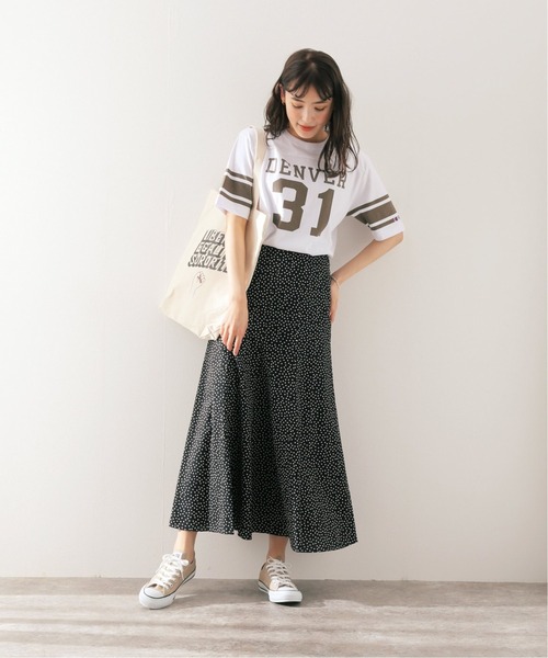 SLOBE IENA（スローブイエナ）の「【Champion / チャンピオン】 DENVER SHORT SLEEVE Tシャツ【洗濯機洗い可】（Tシャツ/カットソー・レディース・ホワイト/ベージュ・FREE）」の3枚目の写真