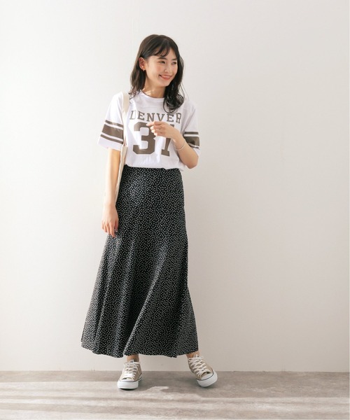 SLOBE IENA（スローブイエナ）の「【Champion / チャンピオン】 DENVER SHORT SLEEVE Tシャツ【洗濯機洗い可】（Tシャツ/カットソー・レディース・ホワイト/ベージュ・FREE）」の4枚目の写真
