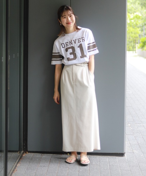 SLOBE IENA（スローブイエナ）の「【Champion / チャンピオン】 DENVER SHORT SLEEVE Tシャツ【洗濯機洗い可】（Tシャツ/カットソー・レディース・ホワイト/ベージュ・FREE）」の11枚目の写真