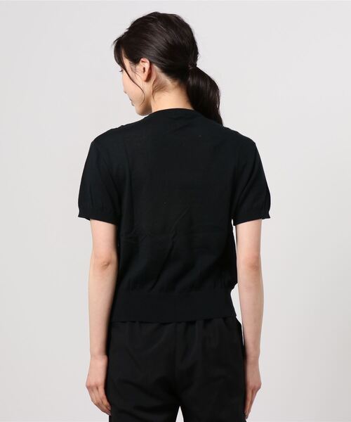 A PUPIL（アピューピル）の「A PUPIL LC SWTR（ニット/セーター・レディース・ブラック・SMALL）」の3枚目の写真