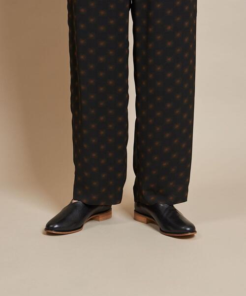 Steven Alan（スティーブンアラン）の「＜Steven Alan＞FUZZY CHECK PRINT TROUSERS/パンツ（その他パンツ・レディース・ブラック/ベージュ・SMALL/MEDIUM/LARGE）」の6枚目の写真