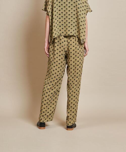 Steven Alan チェックシルクパンツ Steven Alan（スティーブンアラン）の「＜Steven Alan＞ C/L