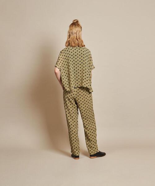 Steven Alan（スティーブンアラン）の「＜Steven Alan＞FUZZY CHECK PRINT TROUSERS/パンツ（その他パンツ・レディース・ブラック/ベージュ・SMALL/MEDIUM/LARGE）」の13枚目の写真